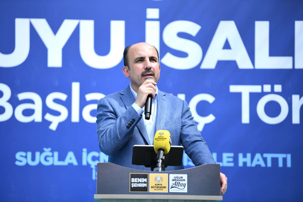 Dev proje başladı! Konya’da iki ilçe daha kesintisiz içme suyuna kavuşacak 7
